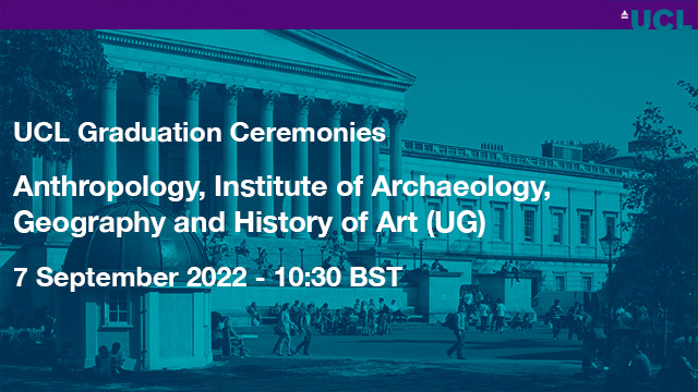 Anthropology, Institute of Archaeology, Geography and History of Art (UG)